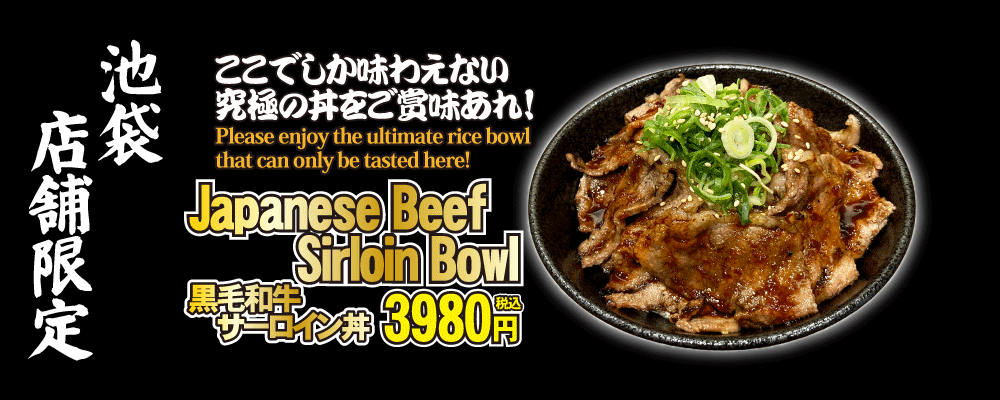 Japanese Beef Sirloin Bowl